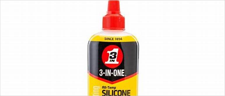 Silicone oil lubricant